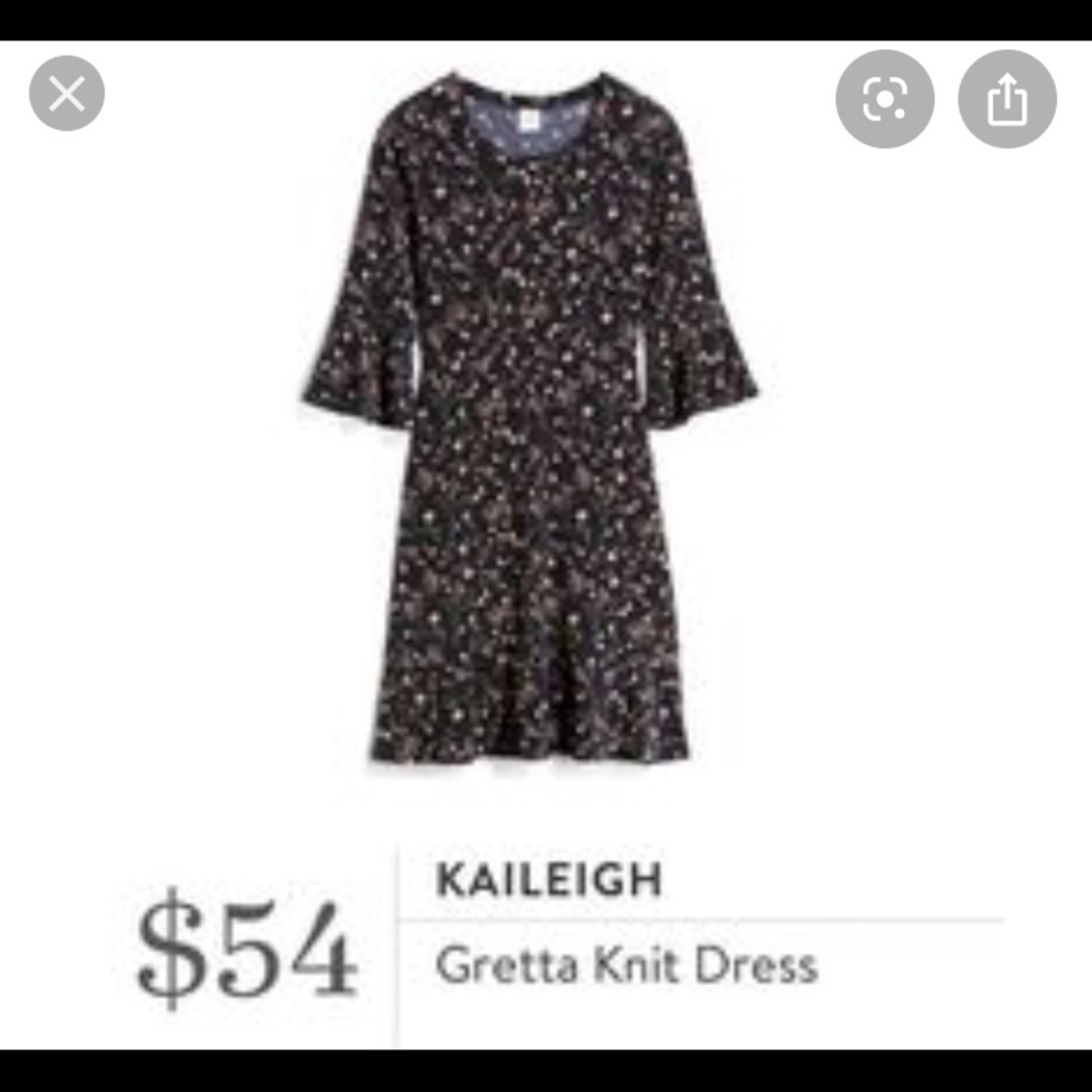 Bell Sleeves Dress